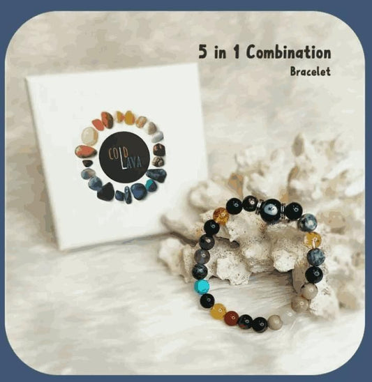 7 Chakra Crystal Bracelet Set – Energy & Harmony (Pack of 2)